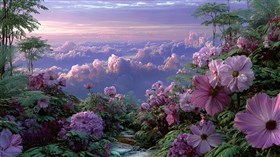 Path Through the Pink