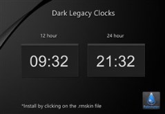 Dark Legacy Clocks