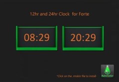 Forte Clocks