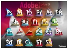 Adobe Dock Icons package plus5