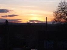 Sunset over Salisbury