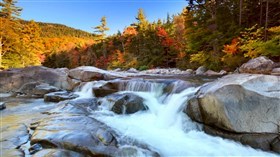 Autumn River  Fall Foliage