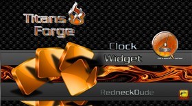 Titan's Forge Clock Widget