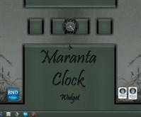 Maranta Clock Widget