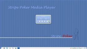 Stripe Poker Media Player Gadget