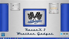 RacerX2 Weather Gadget