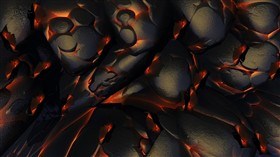 Hot Lava Bed Screensaver