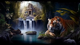 4K Tiger Falls