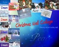 Christmas Wall Collage