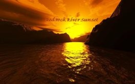 Redrock River Sunset