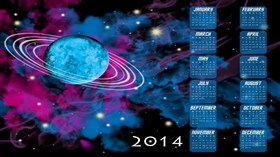 2014 Space Calendar