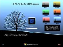 My Tree 6pk assortment for Vista Logon