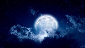 8K Moon and Stars