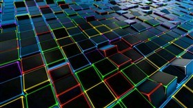 Neon Cubes (UHD)