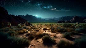 4K Desert Nights