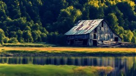 Beautiful old barn