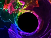 blackhole color radiation