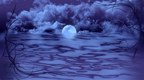 Moon on The Water 