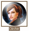 Cate Archer plate