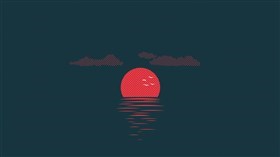 Simple Sunset