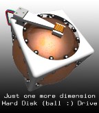 Hard Disk Drive  (Just One More Dimension)