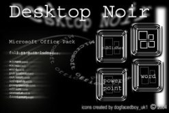 Desktop Noir Office Pack