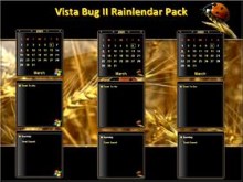 Vista Bug ll Rainlendar Pack