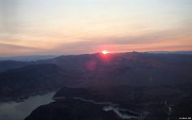 Sunrise over the Grand Canyon