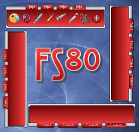FS80 tabbed dock