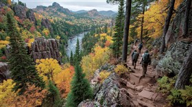 Autumn Hikers