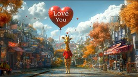valentine Giraffe