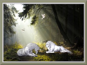 Unicorn Morning by GypsyH