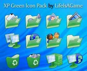 XP Green Icon Pack