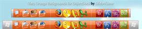 Vista Orange Backgrounds OD