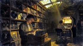 A record shop