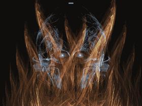 Burning Skull