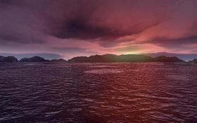 Island Sunset