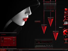 Red on Black