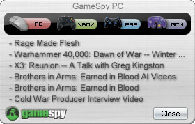 GameSpy RSS Reader