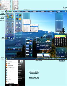 Vista Aero Blue DXtheme in built