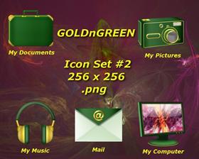 GOLDnGREEN Icon Set #2