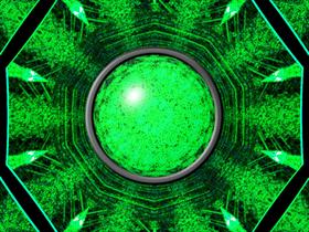 green wall