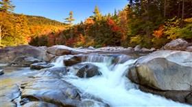 Autumn River  Fall Foliage