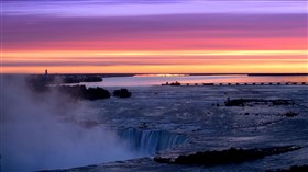 Niagara Falls Sunset
