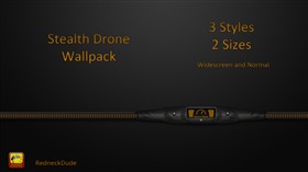 Stealth Drone Wallpack