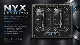 NYX Regulator Desktop Clock