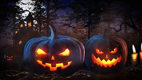 4K Halloween Scene