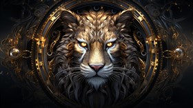 4K Golden Tiger