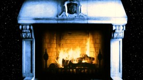 Snow Fireplace