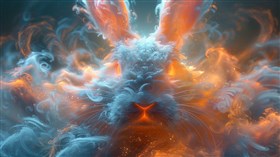 4K Bunny Abstract